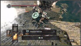 Na początku walki podchodzimy na środek dachu - Bell Gargoyle | Jak zabić bossa w Dark Souls - Dark Souls - poradnik do gry