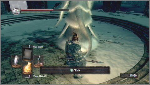 Po naszych atakach przeciwniczka stanie się niewidzialna - Crossbreed Priscilla | Jak zabić bossa w Dark Souls - Dark Souls - poradnik do gry