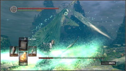 Omijamy ataki motyla - Moonlight Butterfly | Jak zabić bossa w Dark Souls - Dark Souls - poradnik do gry