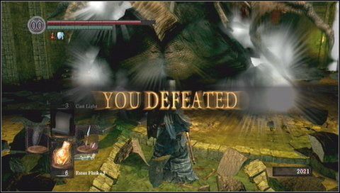 Powrót do Undead Asylum następuje, gdy wejdziemy do gniazda kruka w Firelink Shrine - Stray Demon | Jak zabić bossa w Dark Souls - Dark Souls - poradnik do gry