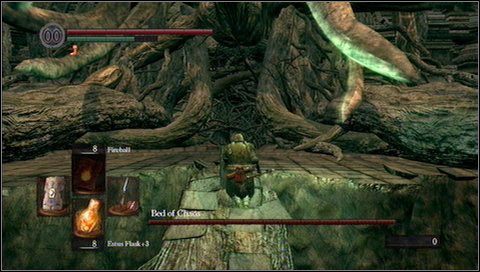 Przebijamy się przez gałęzie i wchodzimy w głąb - The Bed of Chaos | Jak zabić bossa w Dark Souls - Dark Souls - poradnik do gry