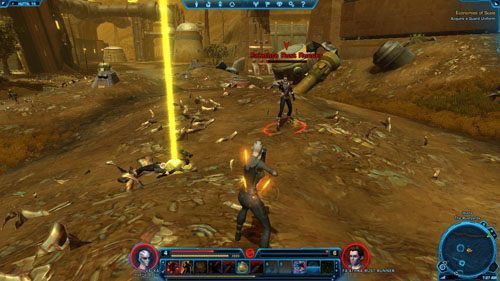 Przejdź przez pierwszy i drugi pokój, a trafisz do wielkiej hali - (L07) Economies of Scale (1) | Imperial Agent | Star Wars The Old Republic - Star Wars: The Old Republic - poradnik do gry