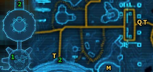 Zadanie to będziesz mógł otrzymać po wykonaniu zadania Big Chief (Bounty Hunter) lub Subverting Karrels Javis (Imperial Agent) - (L07) To Boom or Not to Boom | Hutta | Star Wars The Old Republic - Star Wars: The Old Republic - poradnik do gry