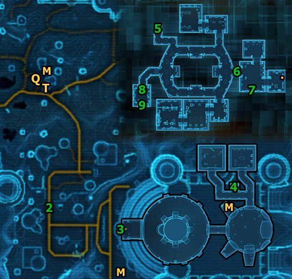 Biegnij na południe, aby wejść do Faathras Palace - (L10) Return of the Warrior | Hutta | Star Wars The Old Republic - Star Wars: The Old Republic - poradnik do gry