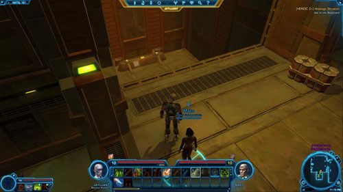 Po znalezieniu się na dole użyj wszystkich umiejętności wspomagających i upewnij się, że masz pod ręką Medpaki - (L05) HEROIC +2 Hostage Situation | Hutta | Star Wars The Old Republic - Star Wars: The Old Republic - poradnik do gry