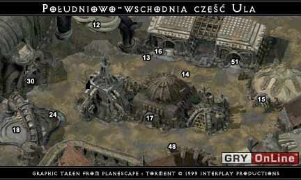 2 - Miasto Ul i Aleja Niebezpiecznych Węgłów w Planescape Torment - Planescape Torment - poradnik do gry