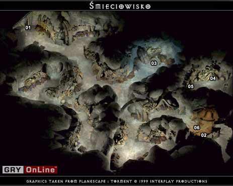 Kluczem do portalu jest ogon czaszkoszczura - Śmieciowisko w Planescape Torment - Planescape Torment - poradnik do gry