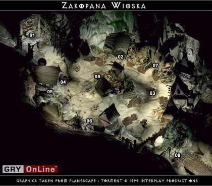 Kwint: Prowadzi Sklep - Zakopana Wioska w Planescape Torment - Planescape Torment - poradnik do gry