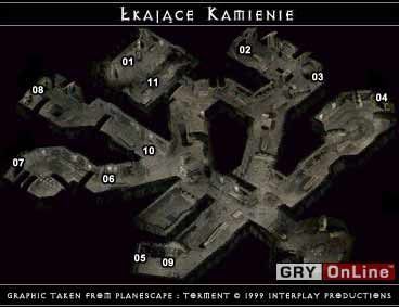 1 - Łkające kamienie i Labirynty Myśli w Planescape Torment - Planescape Torment - poradnik do gry