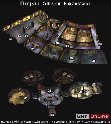 Malmaner: Prosi nas o wykonanie dwóch zadań - Dzielnica Urzędników, Miejski Gmach Rozrywki w Planescape Torment - Planescape Torment - poradnik do gry