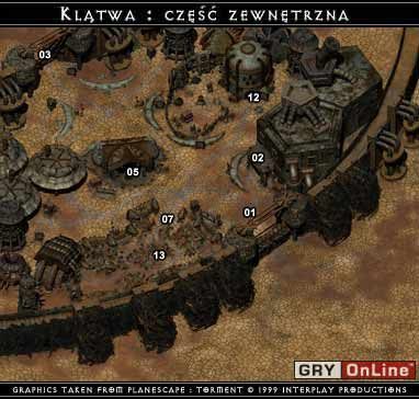 1 - Klątwa i Podziemia Klątwy w Planescape Torment - Planescape Torment - poradnik do gry