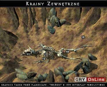 2 - Więzienie, Krainy Zewnętrzne, Baator, Słup Czaszek, Zniszczona Klątwa - Planescape Torment - poradnik do gry