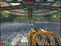 Sekret #6: Idąc korytarzem, z sekretu #5 dotrzesz do sali z nabojami - Misja 3: The City of the Gods | Serious Sam Drugie Starcie - Serious Sam: Drugie Starcie - poradnik do gry