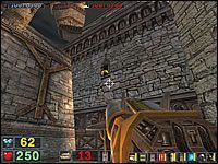 Sekret #2: Na drugim z kolei zakręcie, po prawej stronie zauważysz siedzącego w oknie dziwnego kolesia - Misja 12: The Grand Cathedral | Serious Sam Drugie Starcie - Serious Sam: Drugie Starcie - poradnik do gry
