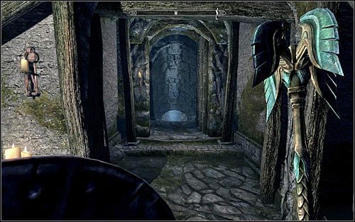 Zapisz stan gry i ruszaj na północ, przechodząc przez niewielki wodospad - Wyprawa do Głębi Ilinalty | Czarna Gwiazda | Solucja Skyrim - Skyrim - poradnik, mapy, questy