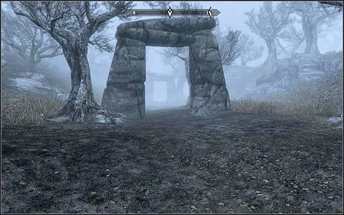 Musisz teraz powrócić do centralnego obszaru, w którym przebywa Sheogorath - Rozwiązanie zagadek Sheogoratha | Umysł szaleńca | Solucja Skyrim - Skyrim - poradnik, mapy, questy