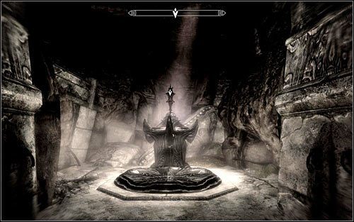 Podążaj liniową ścieżką, natrafiając wkrótce na wejście do jaskiń - Zbadanie opuszczonego domu | Dom koszmarów | Solucja Skyrim - Skyrim - poradnik, mapy, questy