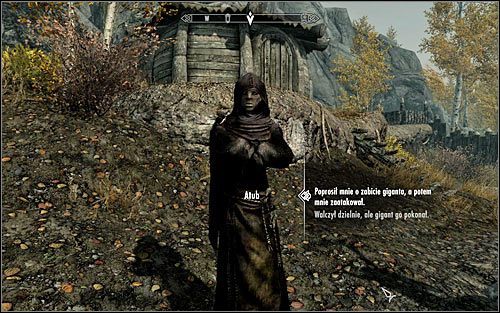 Odszukaj Atub i zagadaj do niej - Powrót do Largashbur | Przeklęte plemię | Solucja Skyrim - Skyrim - poradnik, mapy, questy