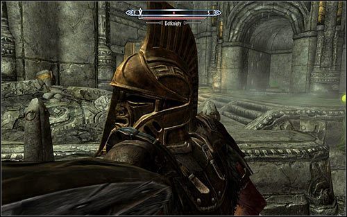 Nie przejmuj się jeśli spadniesz z jednego z mostków, bo w łatwy sposób będziesz mógł powrócić na stabilny grunt - Wyprawa do ruin Bthardamz (2) | Jedyne lekarstwo | Solucja Skyrim - Skyrim - poradnik, mapy, questy