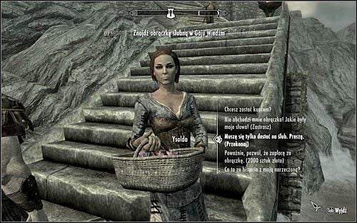 Otwórz mapę świata i przenieś się do Białej Grani - Spotkanie z Ysoldą | Pamiętna noc | Solucja Skyrim - Skyrim - poradnik, mapy, questy