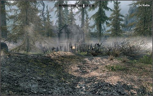 Uważaj, bo w drodze do gaju możesz spotkać nie tylko dzikie zwierzęta, ale również kolejnych gigantów - Spotkanie z Ysoldą | Pamiętna noc | Solucja Skyrim - Skyrim - poradnik, mapy, questy