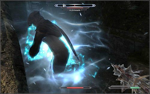 Możesz się tu zachować na dwa sposoby - Wyprawa do Morvunskar | Pamiętna noc | Solucja Skyrim - Skyrim - poradnik, mapy, questy