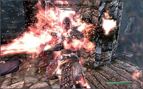 Ruszaj za Erandurem, który powinien pobiec na południowy-wschód - Dotarcie do Czaszki Spaczenia | Koszmar na jawie | Solucja Skyrim - Skyrim - poradnik, mapy, questy