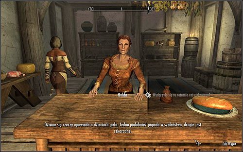 Porozmawiaj z właścicielką gospody, czyli z Huldą - Uaktywnienie questu | Szepczące drzwi | Solucja Skyrim - Skyrim - poradnik, mapy, questy