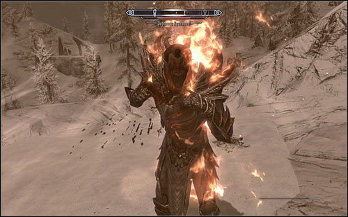 Co ciekawe, to nie koniec Twojej przygody z tym questem, bo po zakończeniu rozmowy i odebraniu Brzytwy Daedrycki Pan naśle Cię na Ciebie w formie rozrywki dwie dremory Kynreeve (powyższy screen) - Wariant B - Zabicie Silusa | Fragmenty przeszłości | Solucja Skyrim - Skyrim - poradnik, mapy, questy