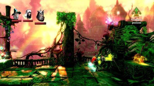 Wyjdź na zewnątrz i miń punkt kontrolny #7 - Zapomniana Dzicz (2) | Opis przejścia gry Trine 2 - Trine 2 - poradnik do gry