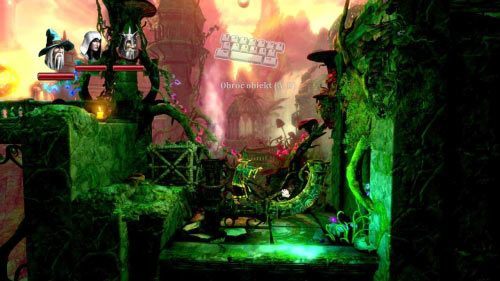 Ruszaj w prawo mijając punkt kontrolny #9 - Zapomniana Dzicz (2) | Opis przejścia gry Trine 2 - Trine 2 - poradnik do gry