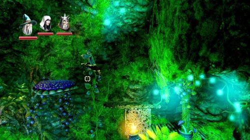 Kontynuuj w prawo - Grzybojaskinie | Opis przejścia gry Trine 2 - Trine 2 - poradnik do gry