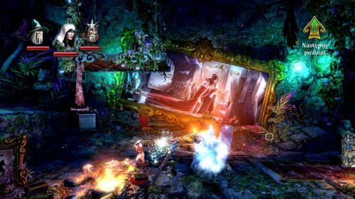 W komnacie przeczytaj dziennik i ruszaj dalej - Zamek Morskiego Głazu | Opis przejścia gry Trine 2 - Trine 2 - poradnik do gry