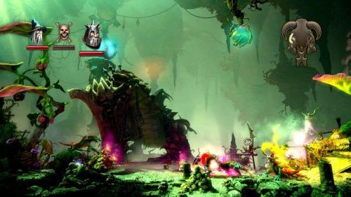 Po zranieniu przeciwnika tego na planszy zaczną pojawiać się mniejsi przeciwnicy - Ostatni Rozdział | Opis przejścia gry Trine 2 - Trine 2 - poradnik do gry