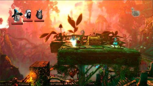 Sekret #1 - Zapomniana Dzicz - za punktem kontrolnym #3 trafisz na strzelającą roślinę - Sekrety (1) | Sekrety w Trine 2 - Trine 2 - poradnik do gry