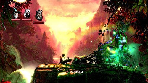 Sekret #2 - Zapomniana Dzicz - tuż przed punktem kontrolnym #6, który będzie na twojej drodze po tym, jak zeskoczysz na stały ląd z bańki - Sekrety (1) | Sekrety w Trine 2 - Trine 2 - poradnik do gry