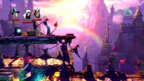 Sekret #17 - Zamek Morskiego Głazu - w pewnej chwili będziesz szedł przez spróchniały most, który się zawali, a ty trafisz do wody - Sekrety (2) | Sekrety w Trine 2 - Trine 2 - poradnik do gry