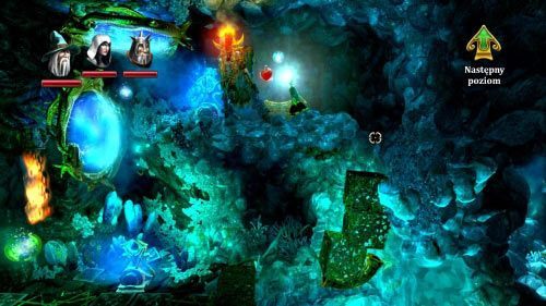 Sekret #22 - Twierdza Strażnika Lodu - za punktem kontrolnym #7 trafisz do pomieszczenia z dwoma portalami - Sekrety (2) | Sekrety w Trine 2 - Trine 2 - poradnik do gry