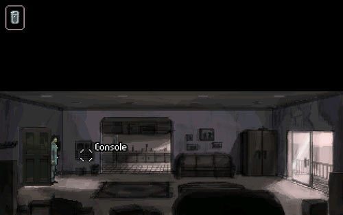 Po znalezieniu się w środku usłyszysz agentów stojących na korytarzu - 1 - Poszukiwanie Matthiusa - Opis przejścia - Gemini Rue - poradnik do gry