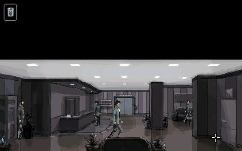 W środku natkniesz się na kolejnych wrogów - 3 - Ucieczka z Matthiusem - Opis przejścia - Gemini Rue - poradnik do gry