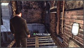 2 - Wespnij się wyżej, by skontaktować się z Alfredem | Główny wątek Arkham City - Batman: Arkham City - poradnik do gry