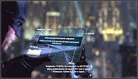 Na koniec namierz pomarańczowy obszar w prawym górnym narożniku #1 - Wejdź na dach budynku Ace Chemicals, żeby zabrać sprzęt | Główny wątek - Batman: Arkham City - poradnik do gry