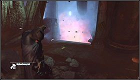 Jak zapewne zauważyłeś, tutejszy fragment posadzki jest mało stabilny - Wejdź do huty Sionisa przez główny komin | Główny wątek Batman Arkham City - Batman: Arkham City - poradnik do gry