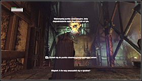 Kucnij i wybierz nowo odblokowane przejście - Uratuj lekarkę przed zbirami Jokera | Główny wątek Batman Arkham City - Batman: Arkham City - poradnik do gry