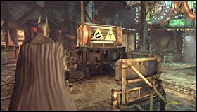 5 - Włam się do biura Jokera w strefie załadunku | Główny wątek Batman Arkham City - Batman: Arkham City - poradnik do gry