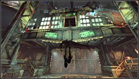 Jedna opisana powyżej akcja powinna wystarczyć do pokonania bossa #1 - Włam się do biura Jokera w strefie załadunku | Główny wątek Batman Arkham City - Batman: Arkham City - poradnik do gry