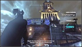 Ogólny schemat działania jest tu bardzo zbliżony do odnajdywania kryjówki Jokera - Zlokalizuj Freezea, znajdując najzimniejsze miejsce w Arkham City | Główny wątek - Batman: Arkham City - poradnik do gry