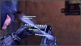 Przed Tobą nowy rodzaj mini-gry, która nie jest jakoś szczególnie skomplikowana - Uwolnij Freezea z rąk Pingwina w muzeum | Główny wątek Batman Arkham City - Batman: Arkham City - poradnik do gry