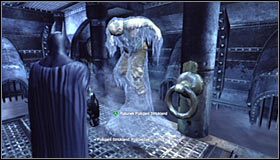 Pozostań na platformie i dla odmiany użyj teraz haka do przemieszczenia się na północny-wschód #1 - Uratuj pozostałych tajnych policjantów w muzeum (2) | Główny wątek - Batman: Arkham City - poradnik do gry