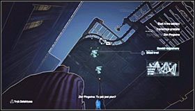 Wysłuchaj rozmowy z Alfredem dotyczącej zamówienia wyrzutni lin i ruszaj na północ #1 - Podążaj za śladem krwi zabójcy, by ustalić położenie Ras al Ghula | Główny wątek - Batman: Arkham City - poradnik do gry